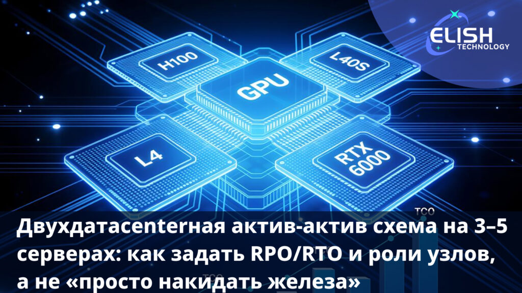 двухдатacenterная архитектура