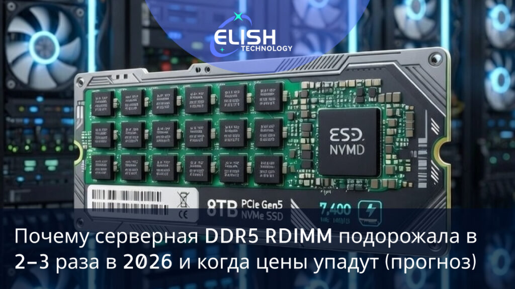 почему подорожала DDR5 RDIMM